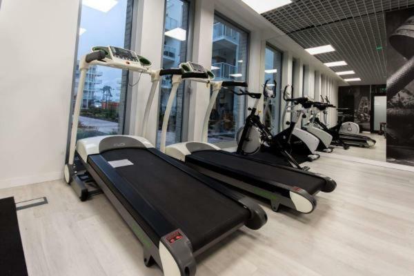 Leilighet Nap Mila Baltica Gym&sauna Gdańsk